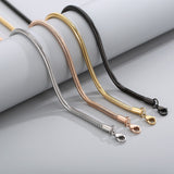 Stainless Steel Snake Chain Simple European – Stylish Gifts — 8