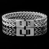 Stainless Steel Bracelet Retro Double Titanium – Jewelry Gift Ideas — 8