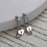 Round Vintage Lock Core Long Earrings For Fashion – Stylish Gifts — 3