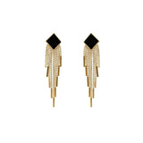 Women's Fashion Temperament Rhinestone Long Tassel – Stylish Gifts — 2