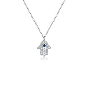 S925 Silver Devil's Eye Zircon Necklace – Jewelry Gift Ideas — 3