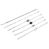Geometric Hollowed Out Corn Chain Bracelet – Jewelry Gift Ideas — 2