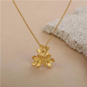 Original Design Myosotis Sylvatica Necklace – Jewelry Gift Ideas — 5