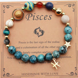 Eight Planets 12 Constellation Bracelet Natural – Jewelry Gift Ideas — 8