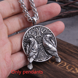 Vintage Norse Mythology Viking Odin Eagle Pendant – Jewelry Gift Ideas — 3