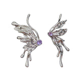 Women's Fashion Silver Pin And Diamond Frilly – Stylish Gifts — 5