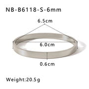Simple Elegant Stainless Steel Vacuum 18K Gold – Jewelry Gift Ideas — 8