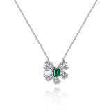 Luxury Cultivated Emerald Sterling Silver Female – Jewelry Gift Ideas — 2