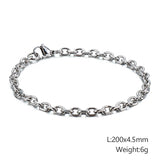 Domineering Punk Hip Hop Stainless Steel Bracelet – Jewelry Gift Ideas — 8