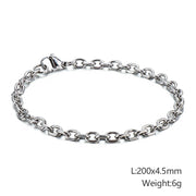 Domineering Punk Hip Hop Stainless Steel Bracelet – Jewelry Gift Ideas — 8