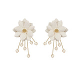 Women's Versatile Temperament Flower Pearl Earrings – Gifts for Her — 4