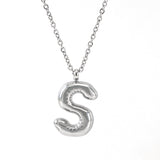 Fashion Letter Necklace Female Stainless Steel – Jewelry Gift Ideas — 4