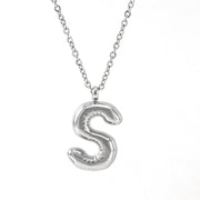 Fashion Letter Necklace Female Stainless Steel – Jewelry Gift Ideas — 4