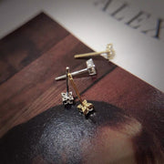 Women's Lucky Clover Mini Earrings – Gifts for Her — 11
