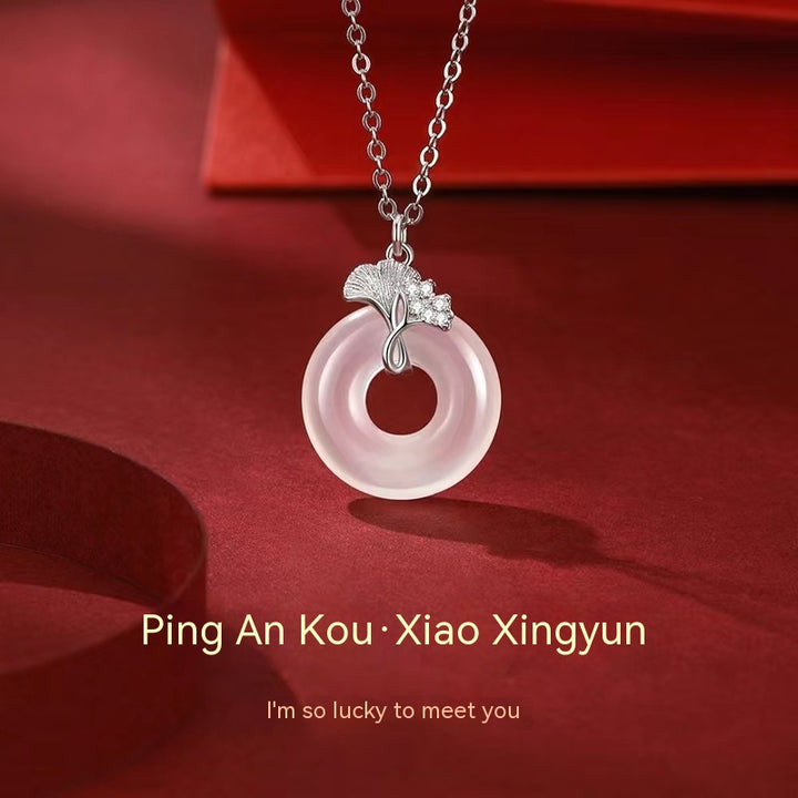 Peace Buckle S925 Silver Necklace – Jewelry Gift Ideas — 1