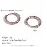 All-match Ear Clip Ear Hoop Jewelry Niche Stainless – Stylish Gifts — 4