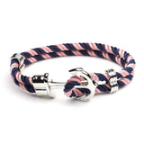 Navy Ship Anchor Bracelet Handmade Couple Hands Men's – Stylish Gifts — 4