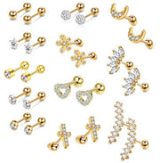 Women's Fashion Zircon Ear Studs – Stylish Gifts — 9