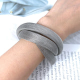 Metal Winding Twin Bracelet – Jewelry Gift Ideas — 18