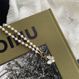 Vintage French Pearl Butterfly Pendant Necklace – Jewelry Gift Ideas — 4