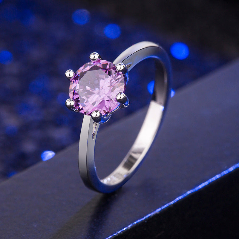 Ring Female Zircon European And American – Gifts for Her — 1
