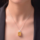 Whole Body 925 Ice Flower Cut Light Luxury Yellow – Jewelry Gift Ideas — 8