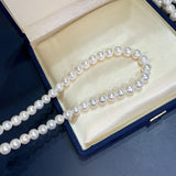 Freshwater Pearl Necklace Extremely Strong Light – Jewelry Gift Ideas — 4