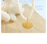 Freshwater Pearl Necklace With Neutral Style – Jewelry Gift Ideas — 3