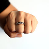 Mens Fashion Simple Sterling Silver Skull Ring – Stylish Gifts — 5