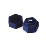 Jewelry Box Hexagonal Pair Ring Storage – Home & Living Gifts — 5