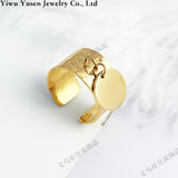 Stainless Steel Ring Personality Stylish Opening Women – Gifts for Her — 5