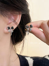 Female Special-interest Design Asterism Bow Stud – Gifts for Her — 8