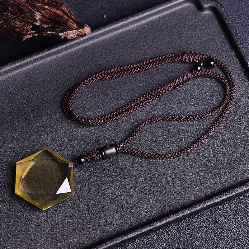 Men's And Women's Fashion Natural Citrine Pendant – Jewelry Gift Ideas — 1