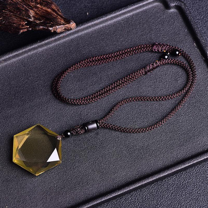 Men's And Women's Fashion Natural Citrine Pendant – Jewelry Gift Ideas — 1