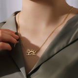 Fashion Personality Sunshine Pendant Necklace – Jewelry Gift Ideas — 1