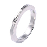 Men's And Women's Titanium Steel Water Ripple Ring – Gifts for Her — 2