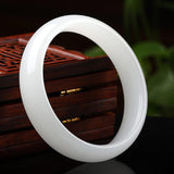 Women's Fine Material Beijing White Jade Flat – Jewelry Gift Ideas — 5