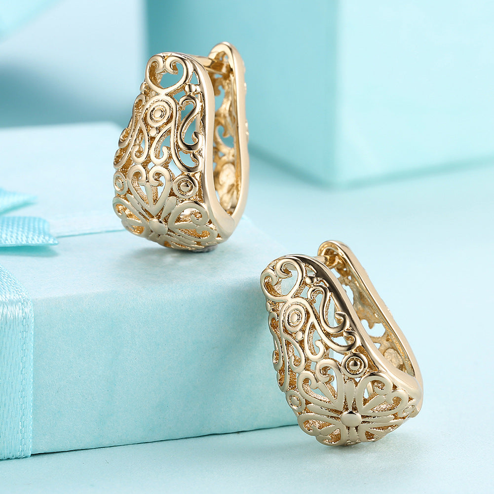 Best Seller In Europe And America Pattern Hollow Stud – Surprise Gifts — 1