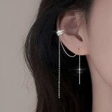 Tassel Chain Long Ear Clip Without Piercing One Style – Stylish Gifts — 1