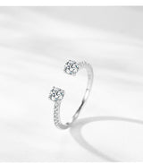 Fashion Entire Sterling Silver Ring For Women – Stylish Gifts — 7