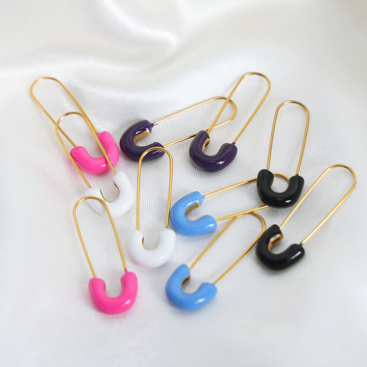 Morandi Color Elegant Trendy Earrings – Surprise Gifts — 1