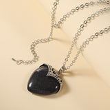 Trendy Unique Natural Stone Love Necklace – Jewelry Gift Ideas — 3