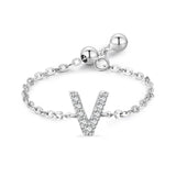 Letter Chain Ring Female Fashion Niche Design Love – Stylish Gifts — 8