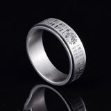 Titanium Steel Taoist Turning Personality Ring – Useful Gifts — 6
