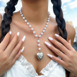 Sweet Cool Vacation Style Love All-match Necklace – Jewelry Gift Ideas — 3