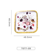 Nail Art Crystal Color Display Board Flower Shell – Beauty Gifts — 9