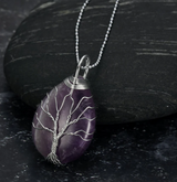 Celtic Tree Of Life Pendant & Chain On Teardrop – Jewelry Gift Ideas — 5