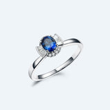 Jewelry 18k Gold Natural Sapphire Women's Ring – Jewelry Gift Ideas — 4