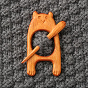 Wooden Animal Carving Brooch Gift – Jewelry Gift Ideas — 5