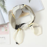Small Scarf Professional Stewardess Silk Hair Band – Stylish Gifts — 9